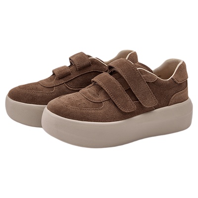 莎莎苏百搭运动鞋休闲魔术贴板鞋