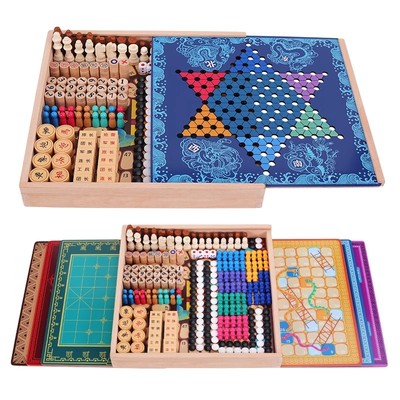 【多功能益智棋盘】抗摔耐用