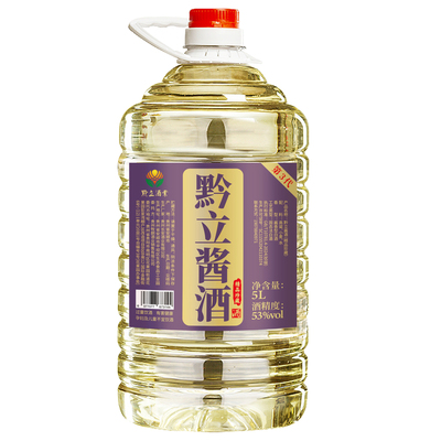 黔立纯粮食53度酱香型白酒