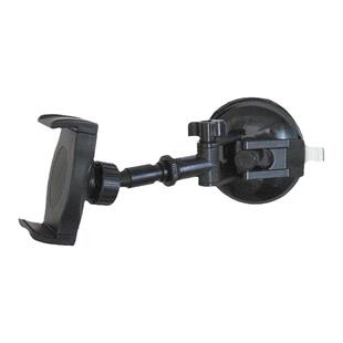 家用手机支架吸附玻璃镜子瓷砖平面门板手机直播懒人支撑架夹子