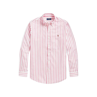 Polo Ralph Lauren拉夫劳伦 男士 条纹衬衫 迷衣时尚