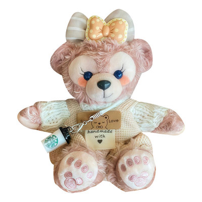 雪莉玫包包挂件毛绒公仔玩偶挂饰