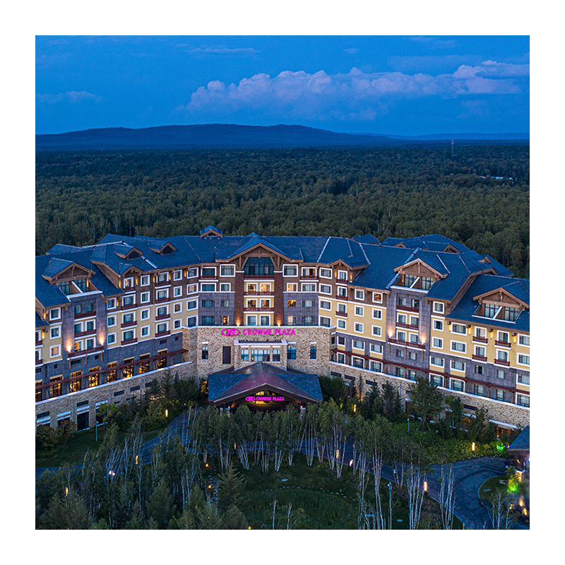 滑雪季1-2晚长白山皇冠假日酒店旅游北景区天池万达度假区套餐