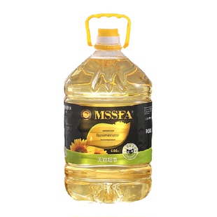 名仕压榨葵花籽油6.08L俄罗斯进口食用油优惠多力度大加量不加价