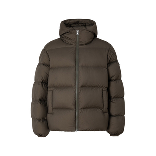 UTIMUS连帽羽绒衣800蓬松度进口90白鸭绒防钻绒无胆羽绒服秋冬