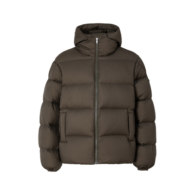 UTIMUS800蓬白鸭绒防钻绒羽绒衣