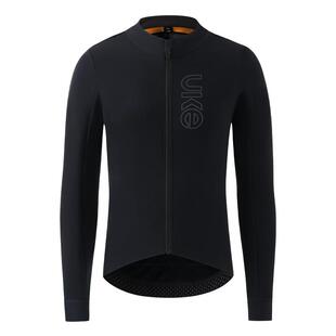 UKE冬季骑行服男款0度轻暖蓬松防风抓绒骑行服防寒防泼水外套星域