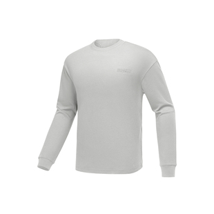 梁朝伟同款丨斯凯奇长袖T恤男士华夫格舒适休闲运动卫衣