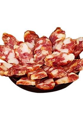 500g江西土猪肉手工腊肠腊肉农家