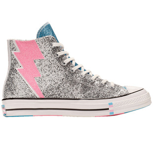 匡威Converse Chuck 70 Pride 50周年亮片高帮帆布鞋165723C 现货