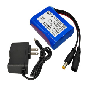 小风扇L298N智能小车18650充电锂电池组12V大容量酒吧LED灯带