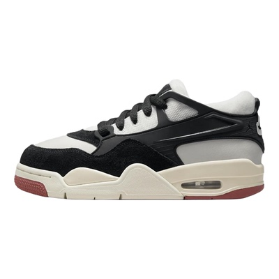 Jordan Air Jordan 4 4 RM 黑色耐磨低帮大童篮球鞋 FQ7938-100