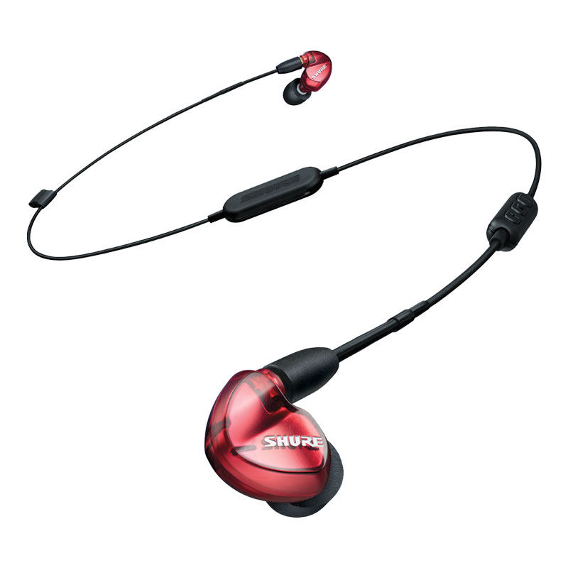Shure/舒尔SE535BT1蓝牙耳机三动铁重低音耳机隔音监听耳机