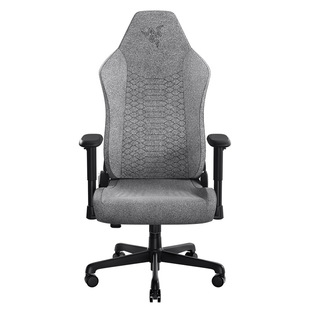 Razer雷蛇风神V2 X浅灰织物电竞椅人体工程舒适办公电脑游戏座椅