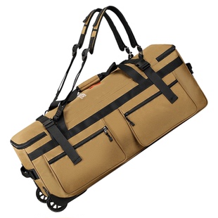 学生住校行李包大容量超大带轮旅行包航空托运行李袋折叠收纳背包