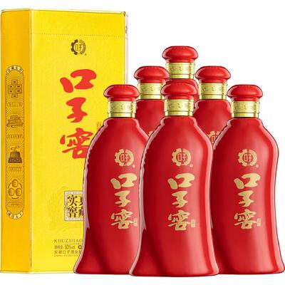 口子窖6年型50度窖香550ml*6瓶