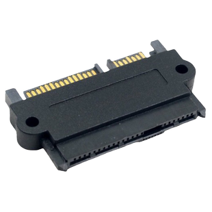 NFHK弯头SFF-8482 主板SATA转接头15PIN电源接SAS转SATA线SAS硬盘