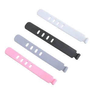 收纳理线绕线器耳机线固定扣手机数据充电线网线硅胶束线绑带扎带