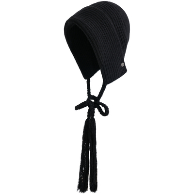 卡蒙新款绵羊毛护耳针织帽