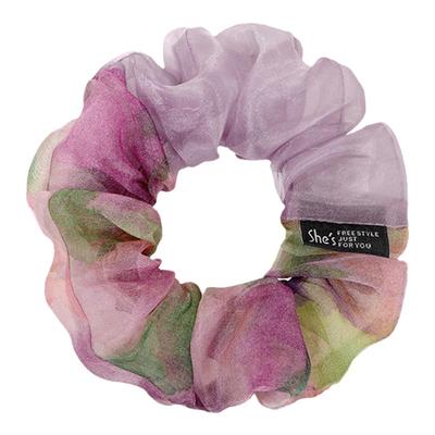 shes莫奈花园桑蚕丝发圈