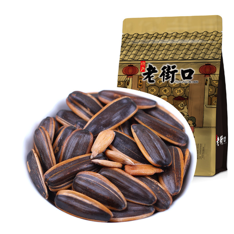 老街口焦糖/五香/山核桃味瓜子500g
