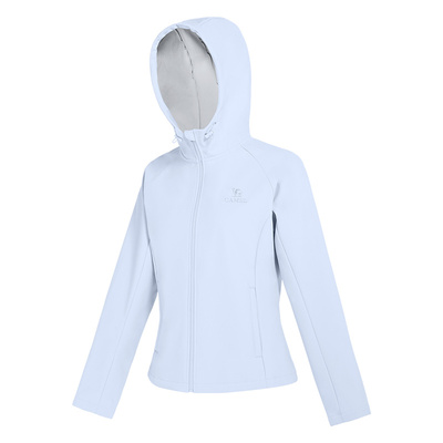 修身休闲服连帽外套骆驼薄绒保暖