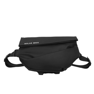 高级感男士斜挎包胸包男款骑行包机车单肩背包男生运动通勤包包潮