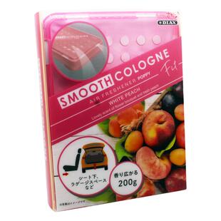 日本原装SMOOTH汽车固体香水车载啫喱香膏车用香薰除臭新车去异味