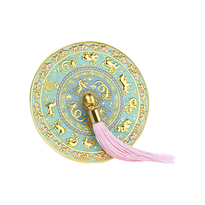 随身镜十二生肖化妆手持镜子