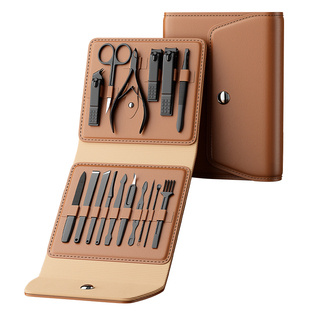 家用甲沟专用指甲刀套装高档进斜口指甲钳男士剪指刀修脚刀工具炎