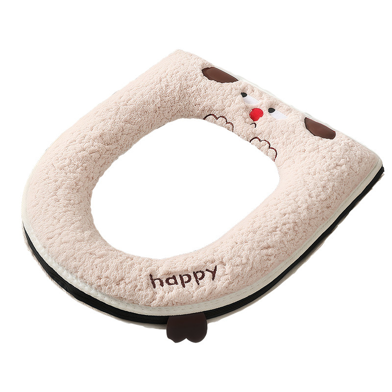 马桶坐垫冬季2025新款加厚加绒四季通用马桶垫家用坐便器马桶垫子