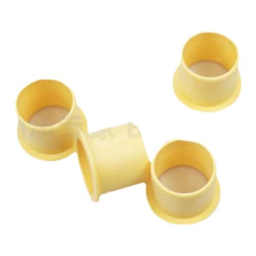 易格斯品质工程塑料直线轴承自润滑轴套衬套无油法兰替代铜套JFM