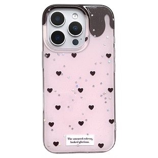 SHERRY*ins风温柔粉巧爱心蛋糕支架适用于苹果17ProMax手机壳iPhone16Pro小众少女心15简约14清新13卡通夏日