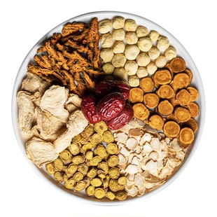 半夏泻心汤高品质原料倪师推荐干姜炙甘草人参半夏黄苓黄连大枣10