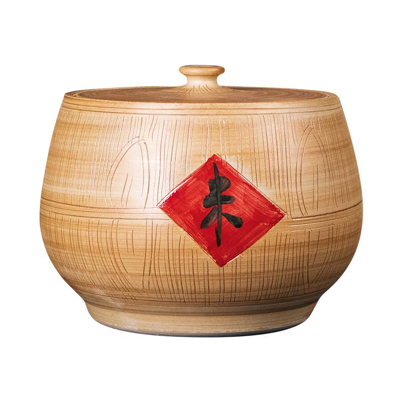 景德镇陶瓷加厚米缸油面粉罐10米桶/米缸