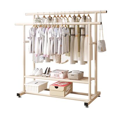 买一送四承重加强！落地挂衣架