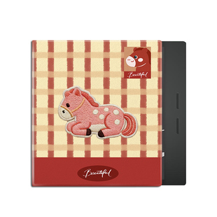 适用文石leaf5条纹小马3新年poke6红色5s小白马p6阅读器tab8c磁吸NoteX5S卡通Air4C电子书BOOX保护套电纸书壳