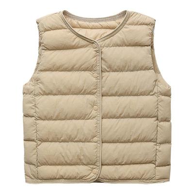 优衣厍儿童羽绒服轻薄内搭马甲