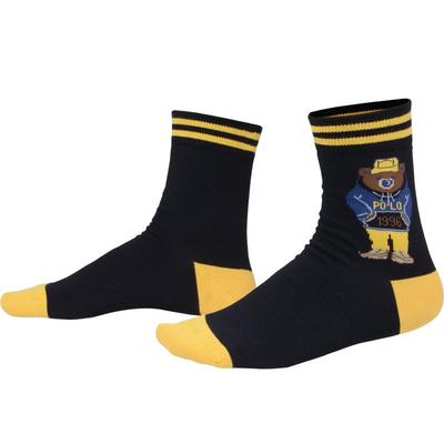 熊仔棉袜polo棉质吸汗透气男袜