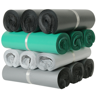 快递袋 加厚绿色快递包装袋防水塑料破坏性专用 服装打包袋子发货