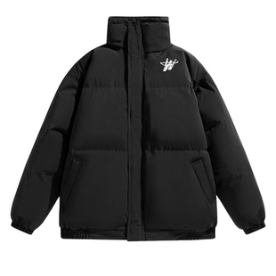 waikei we11done棉服外套男女潮百搭青少年雾化小标冬季加厚棉衣