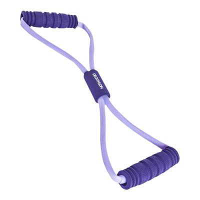 【百补】迪卡侬8字拉力器女开背神器瑜伽弹力带器材拉伸绳ENY4