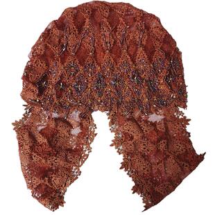 飘带帽盖头女回披肩帽子包头帽女式春秋冬头套围巾时尚百搭头巾帽