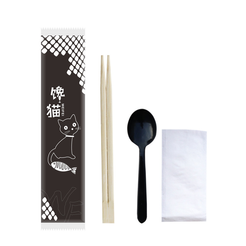 一次性筷子四件套装餐具商用饭店