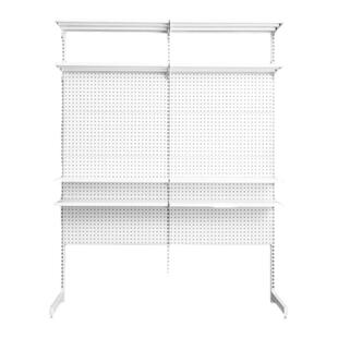 五金少女电竞洞洞板置物架落地隔板配件网红墙上收纳电脑桌面改造