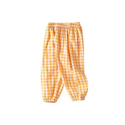 拉夏贝尔长裤夏季男女童防蚊裤