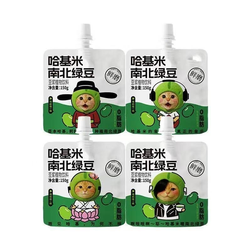 哈基米南北绿豆浆官方旗舰店绿豆曼波豆浆既饮营养早餐代餐哈吉米