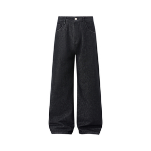 Ave.29th经典原牛baggy牛仔长裤13盎司A字直筒微喇阔腿通勤神裤