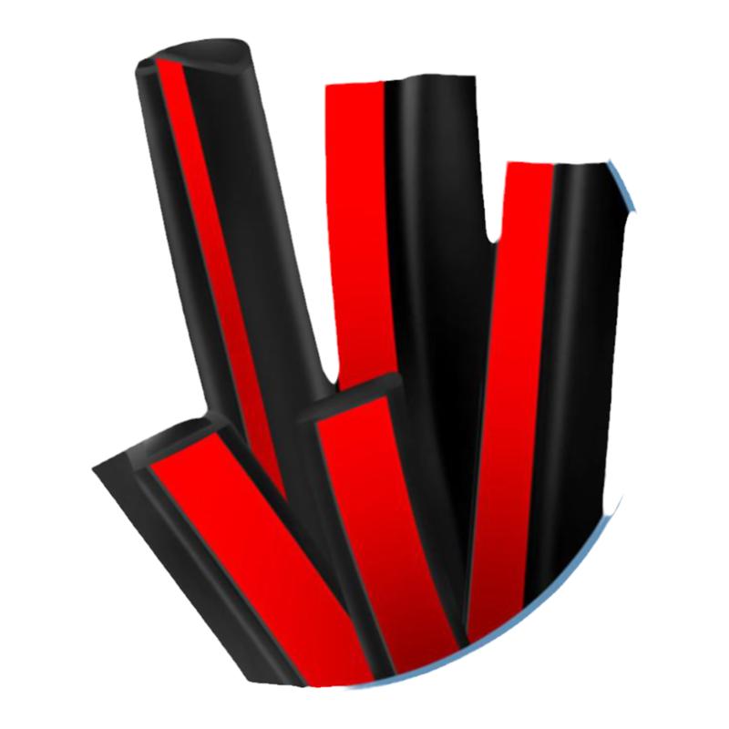 红旗HS5HS7H5H7H9HS9HS3H6EQM5专用汽车门隔音防尘密封条降噪改装