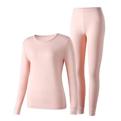 猫人100%纯棉女士秋衣秋裤套装